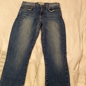 Dark blue current Elliot jeans